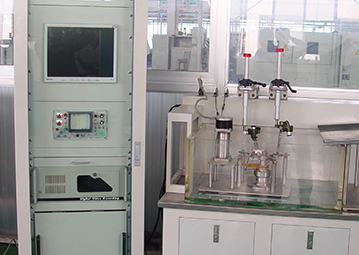 Ultrasonic testing line system